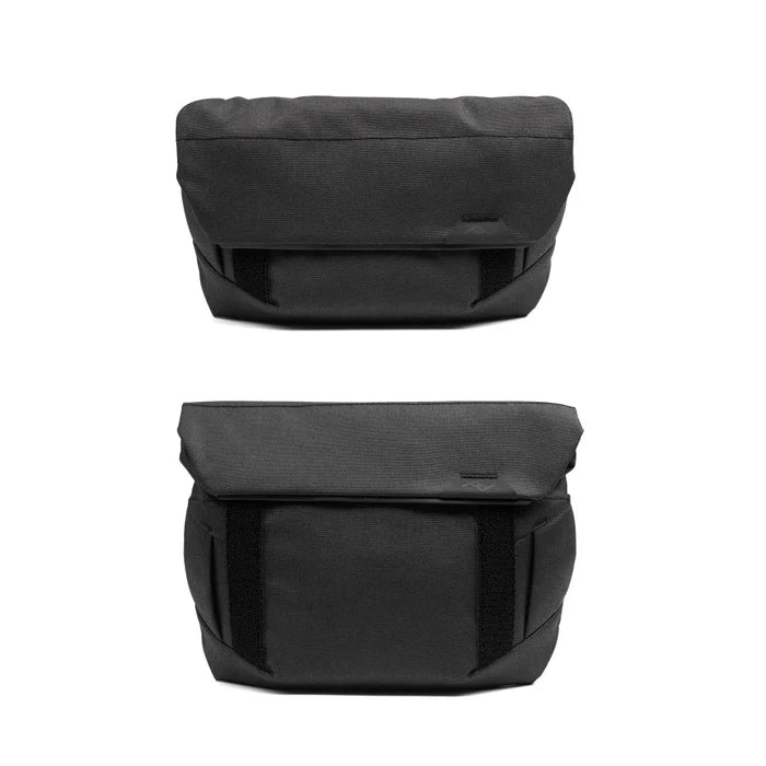 2-in-1 Convertible Field Crossbody Bag Sling with Compressible Internal Organizer